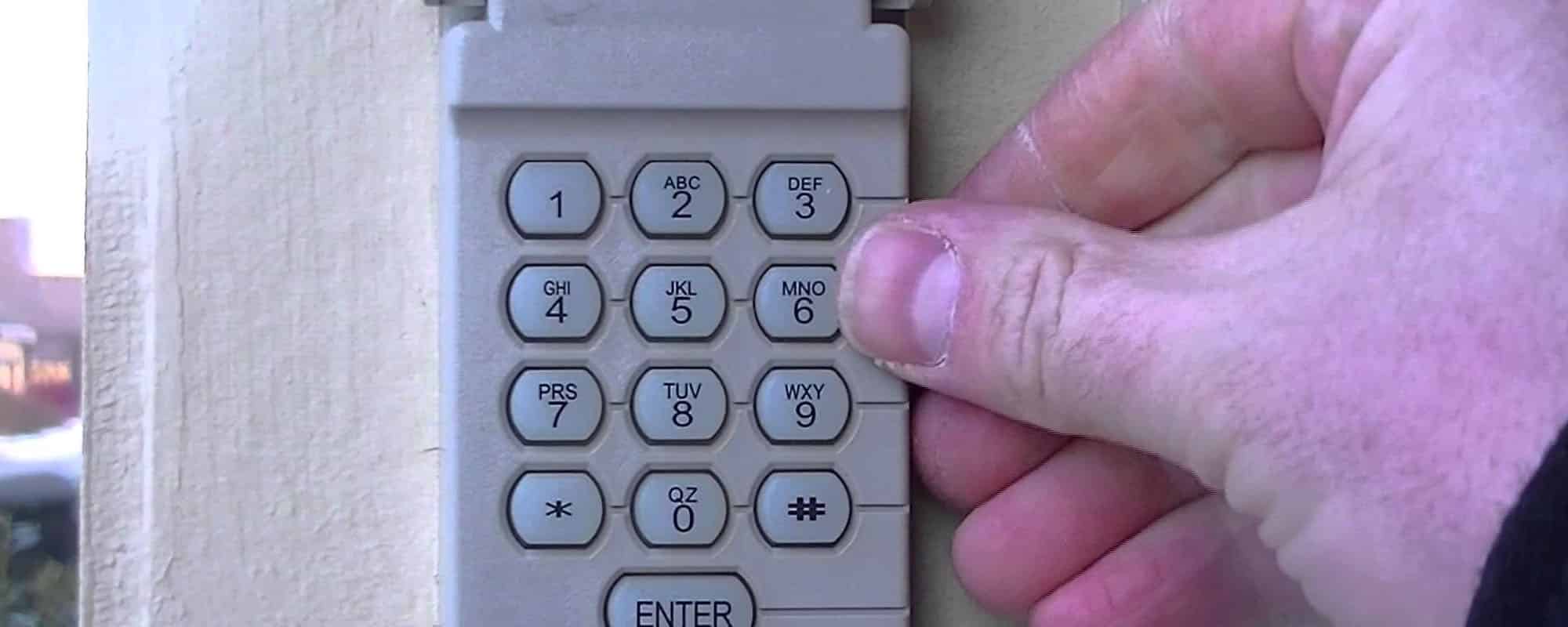 Garage Door Keypad