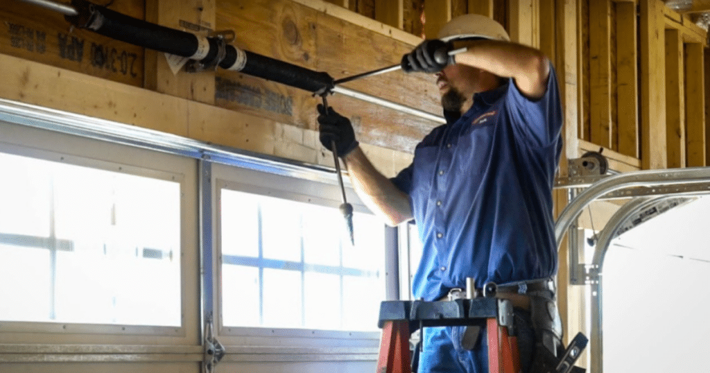 how to change garage door springs