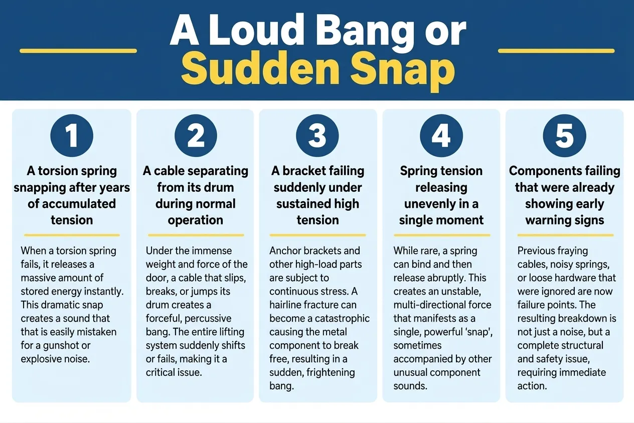 A Loud Bang or Sudden Snap