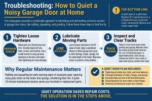 How to Troubleshoot a Noisy Garage Door at Home