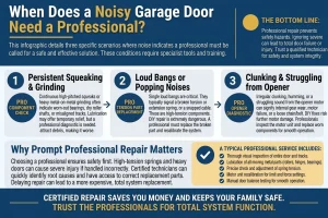 When Does a Noisy Garage Door Need a Professional?